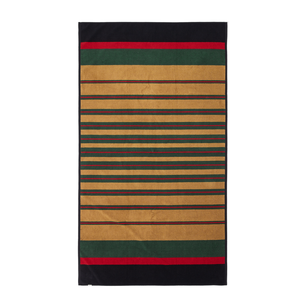 Alternate view of the Filson Chopaka Lake Towel - Red Stripe / Trailhead