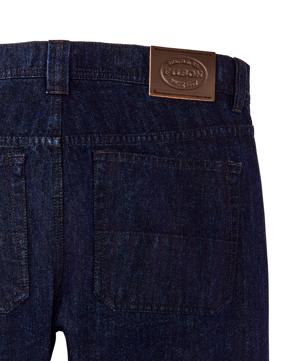 Alternate view of the Filson Dry Tin Cloth 5-pocket Pants - Indigo