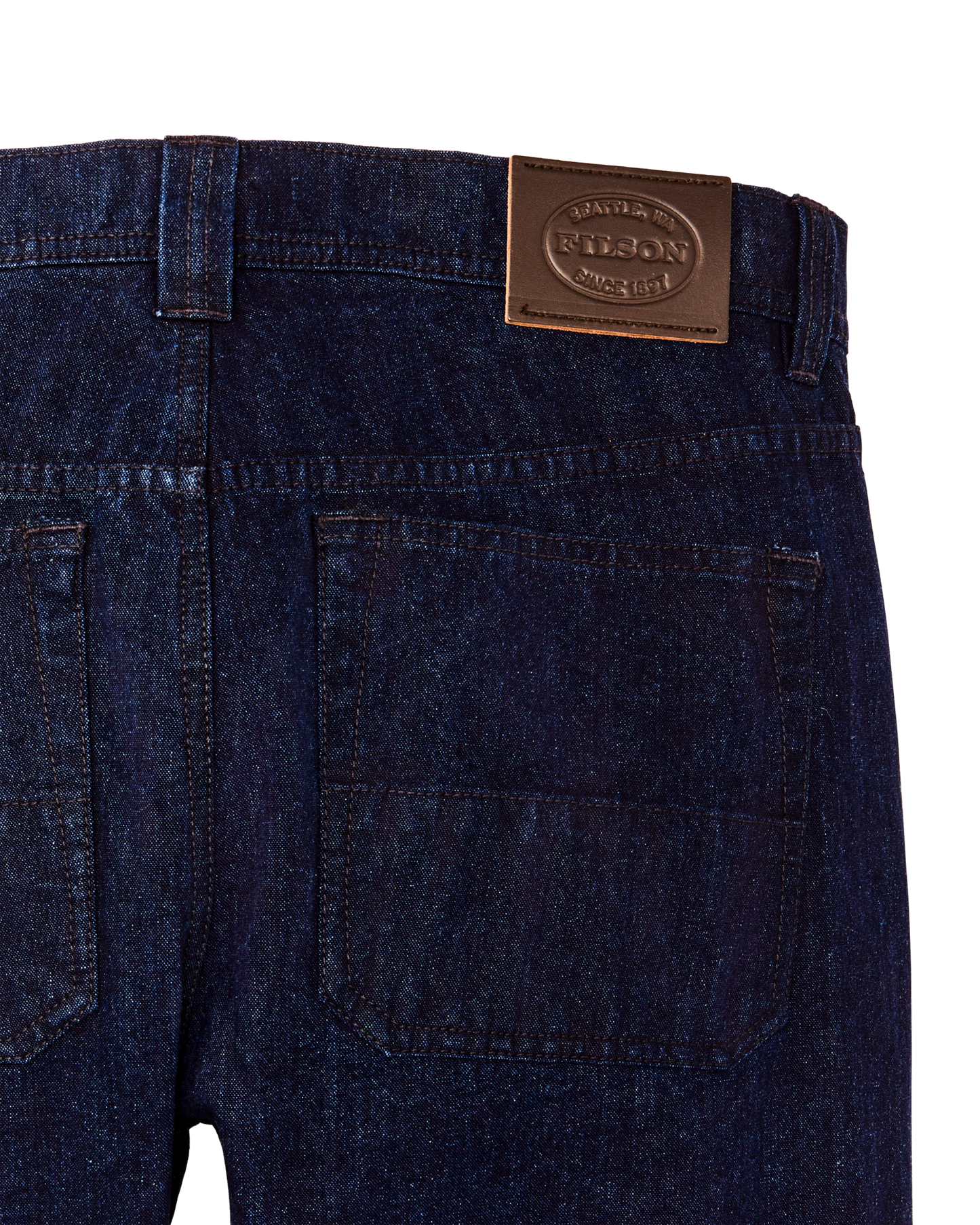 Alternate view of the Filson Dry Tin Cloth 5-pocket Pants - Indigo