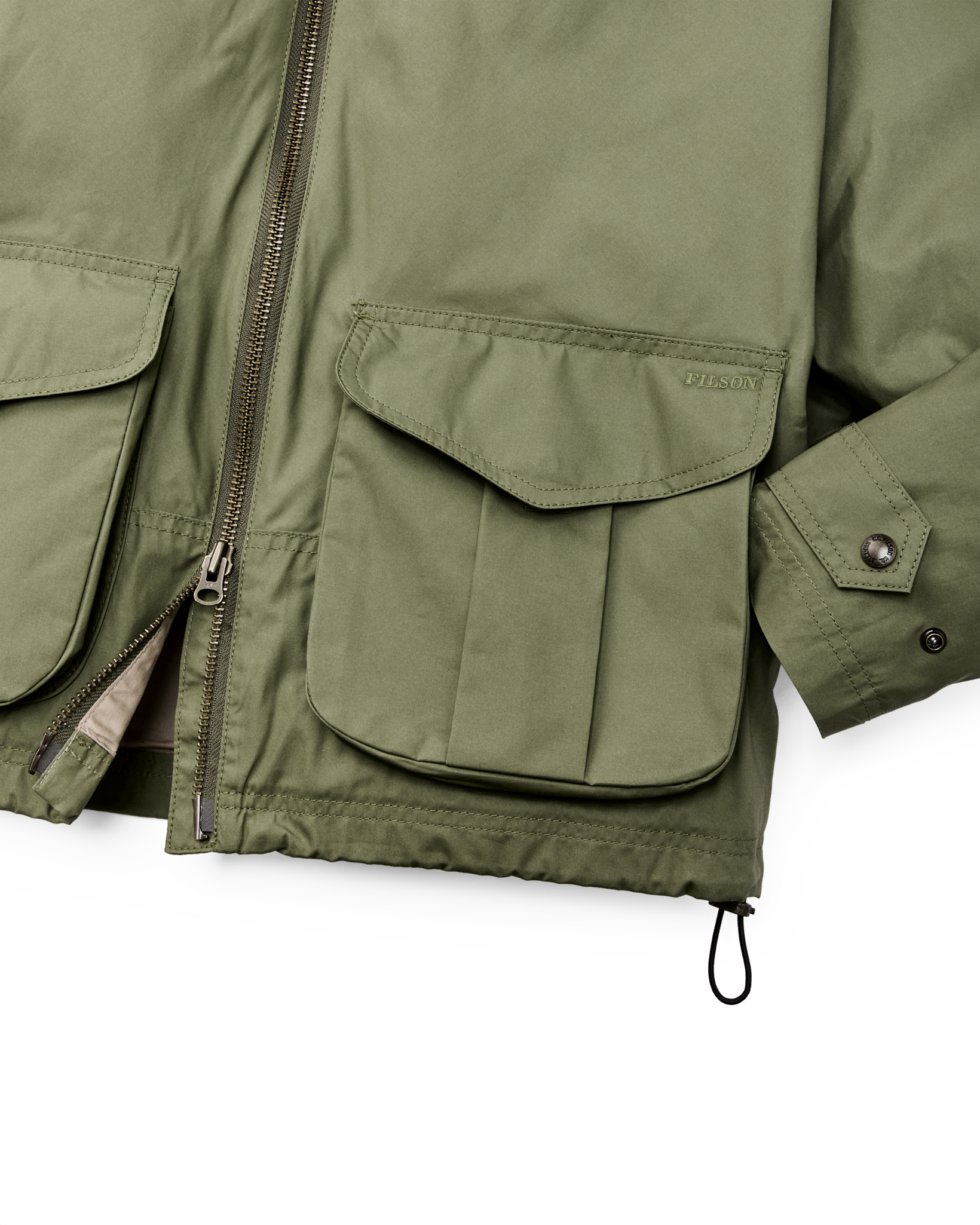 Women's Dry Wax Short Work Jacket - Slate Olive
