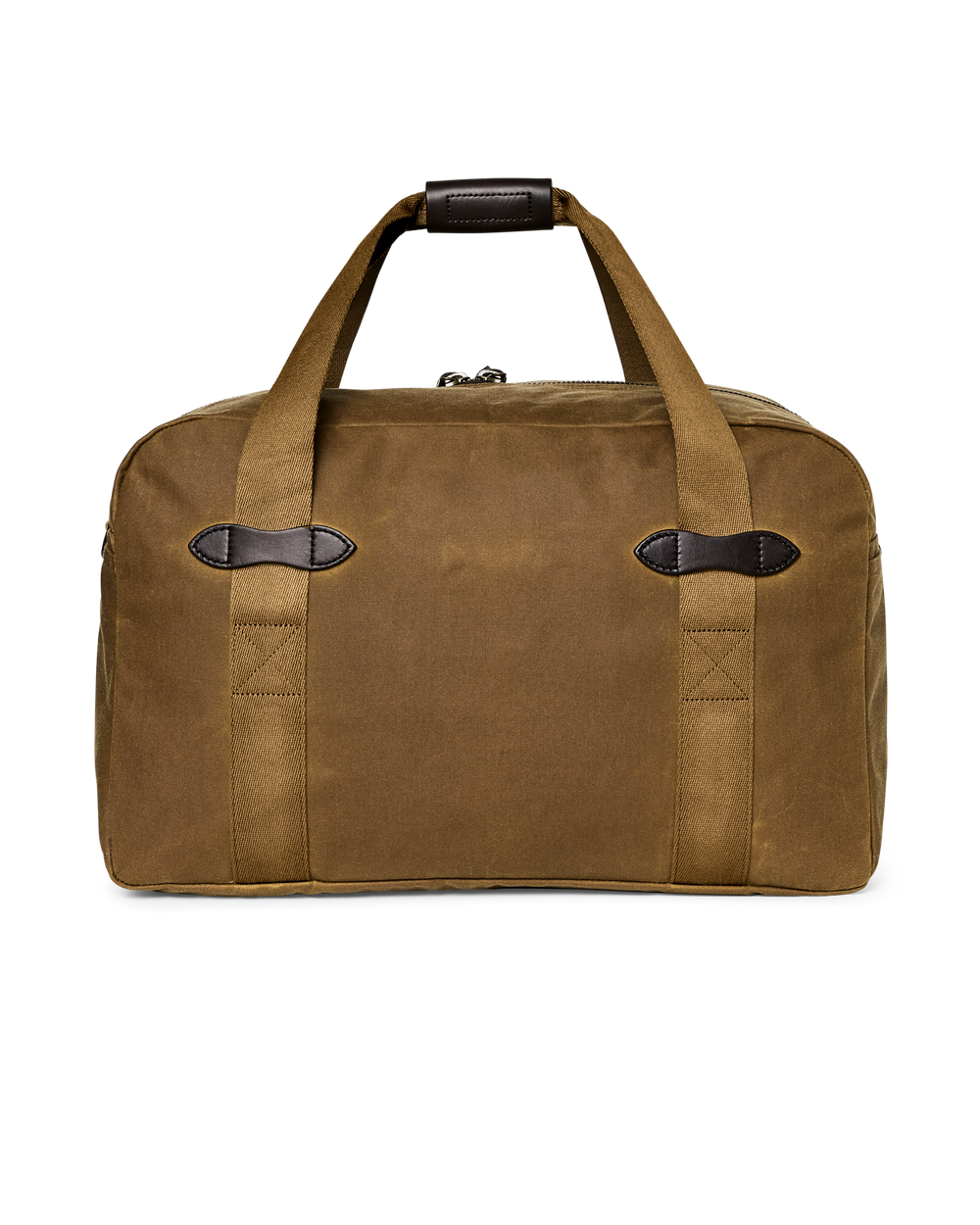 Alternate view of the Filson Medium Tin Cloth Duffle Bag - Dark Tan
