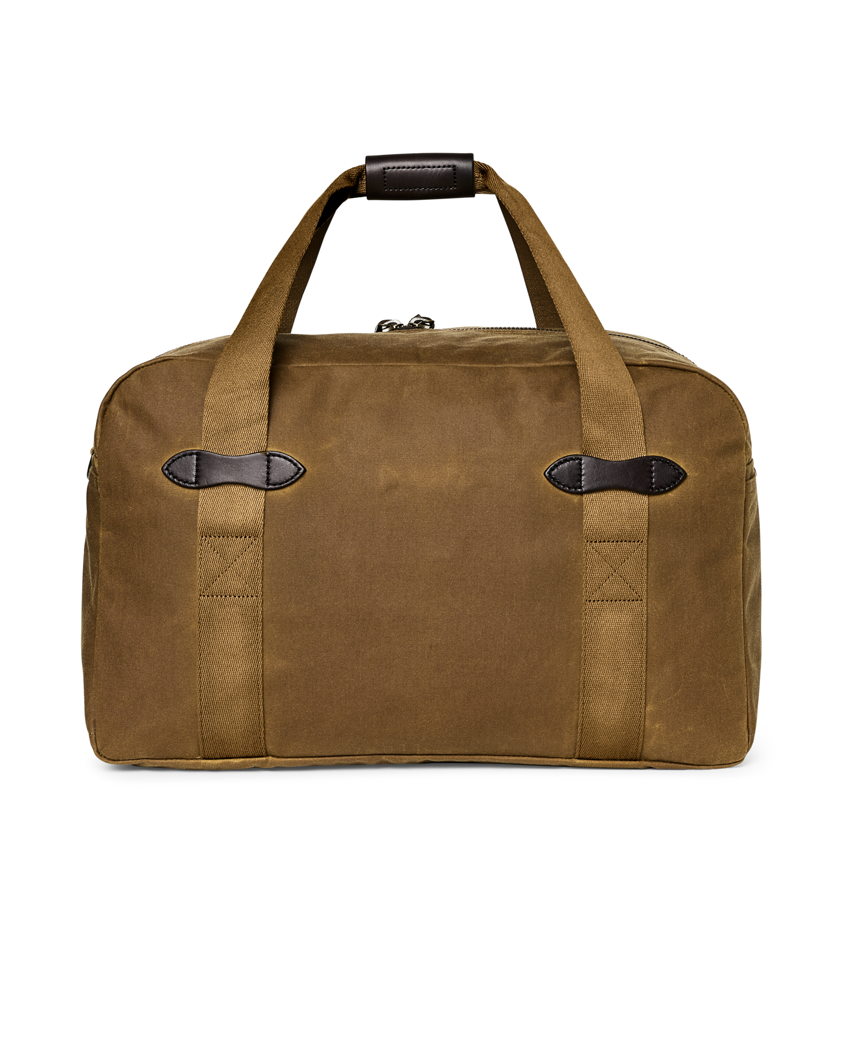 Alternate view of the Filson Medium Tin Cloth Duffle Bag - Dark Tan
