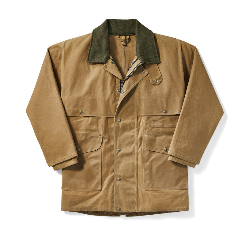 Tin Cloth Packer Coat - Extra Long - Dark Tan