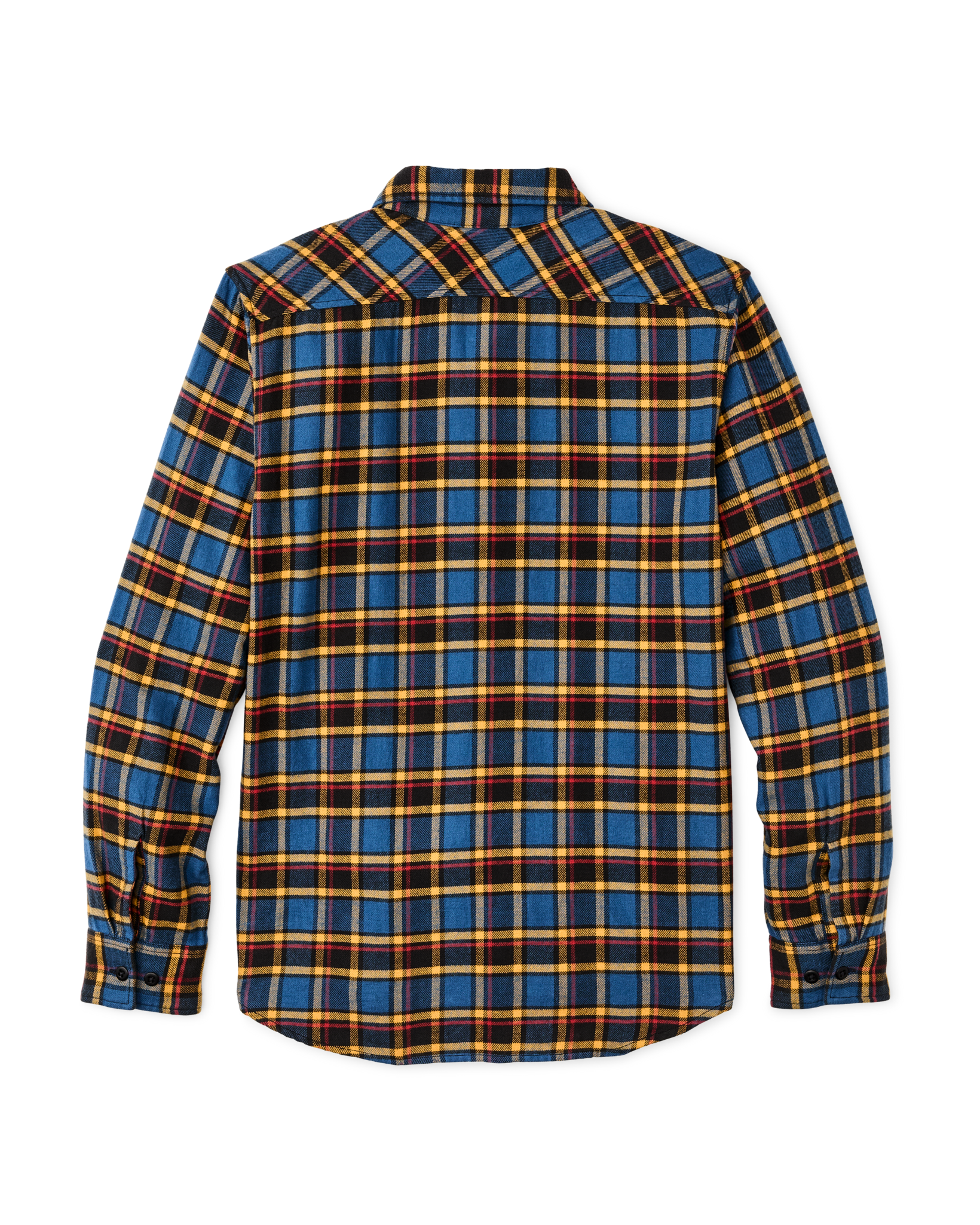 Filson The Rangeland Flannel Shirt in Blue/Yellow/Multi Plaid Filson The Rangeland Flannel Shirt in Blue/Yellow/Multi Plaid