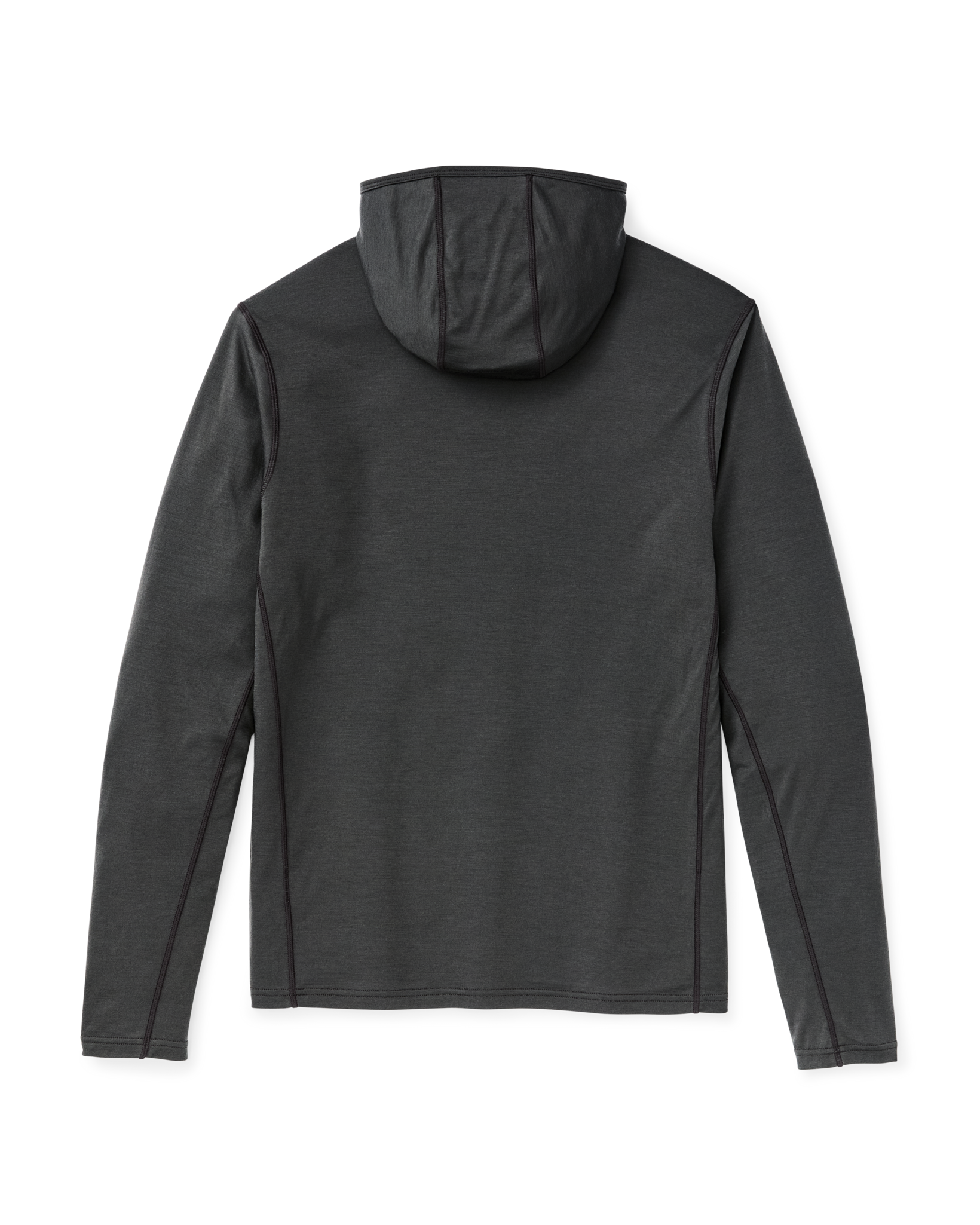 Wool-Blend UPF Hoodie - Raven