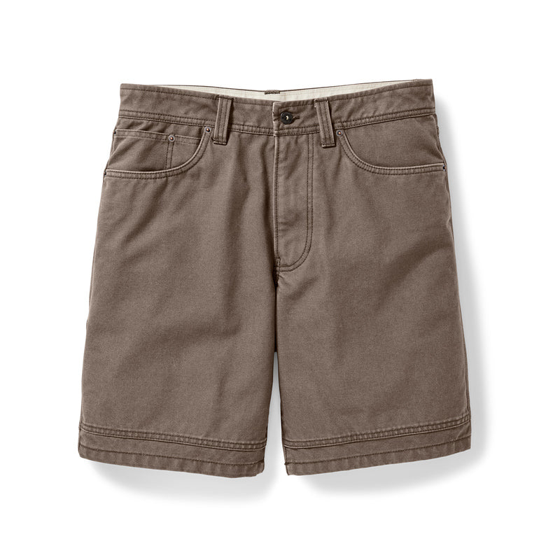 Dry Tin 5 Pocket Short - Stone Brown