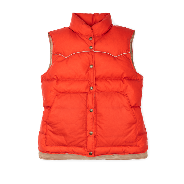 Women's Waxed Down Vest | Filson