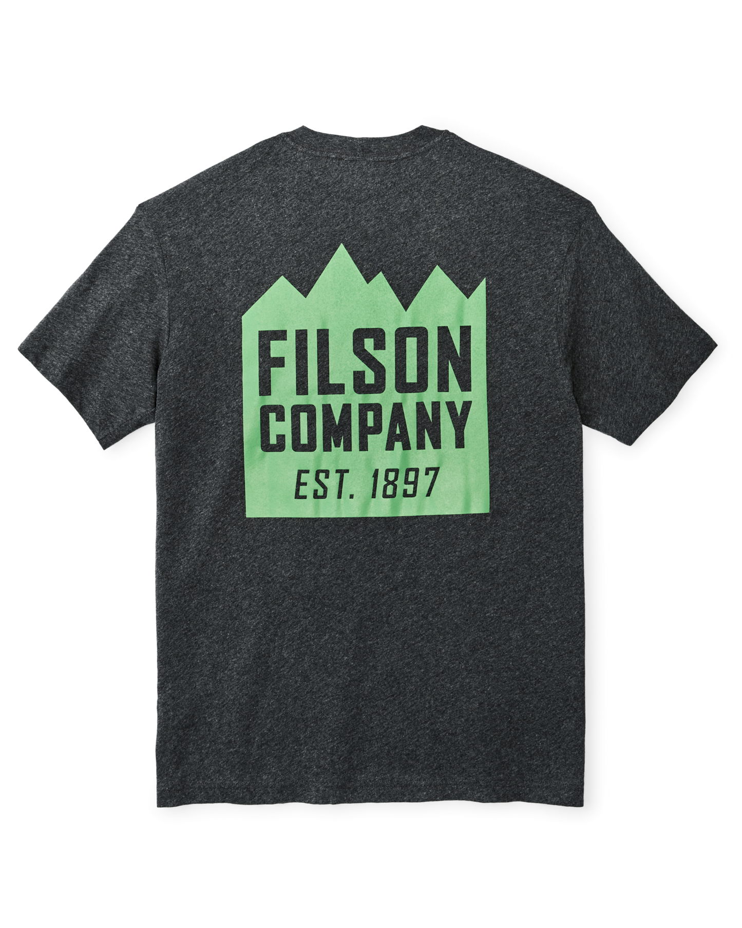Tシャツ・カットソー FILSON Men T-shirt Grey FMTEE0120 K 0199 055 S/s Ranger Graphic T-shirt (sea-tac Exclusive) | Filson
