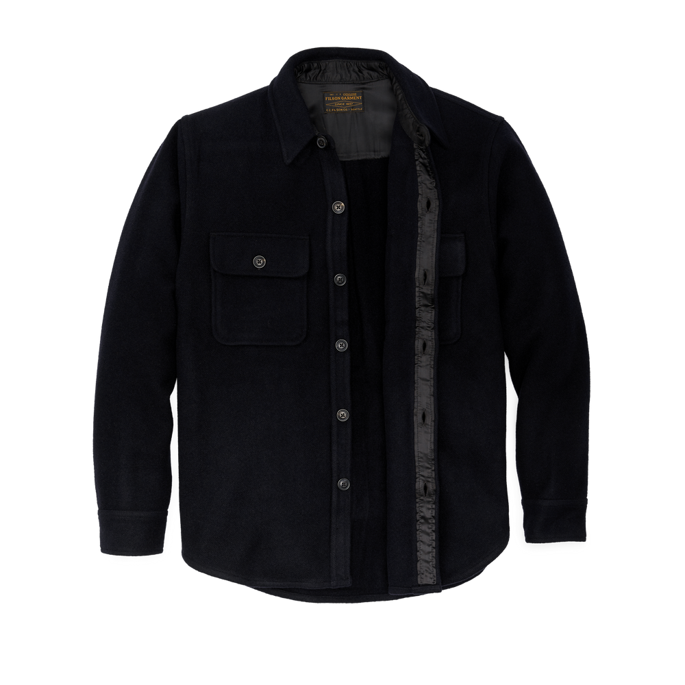 Alternate view of the Filson Cpo Wool Jac-shirt - Dark Navy