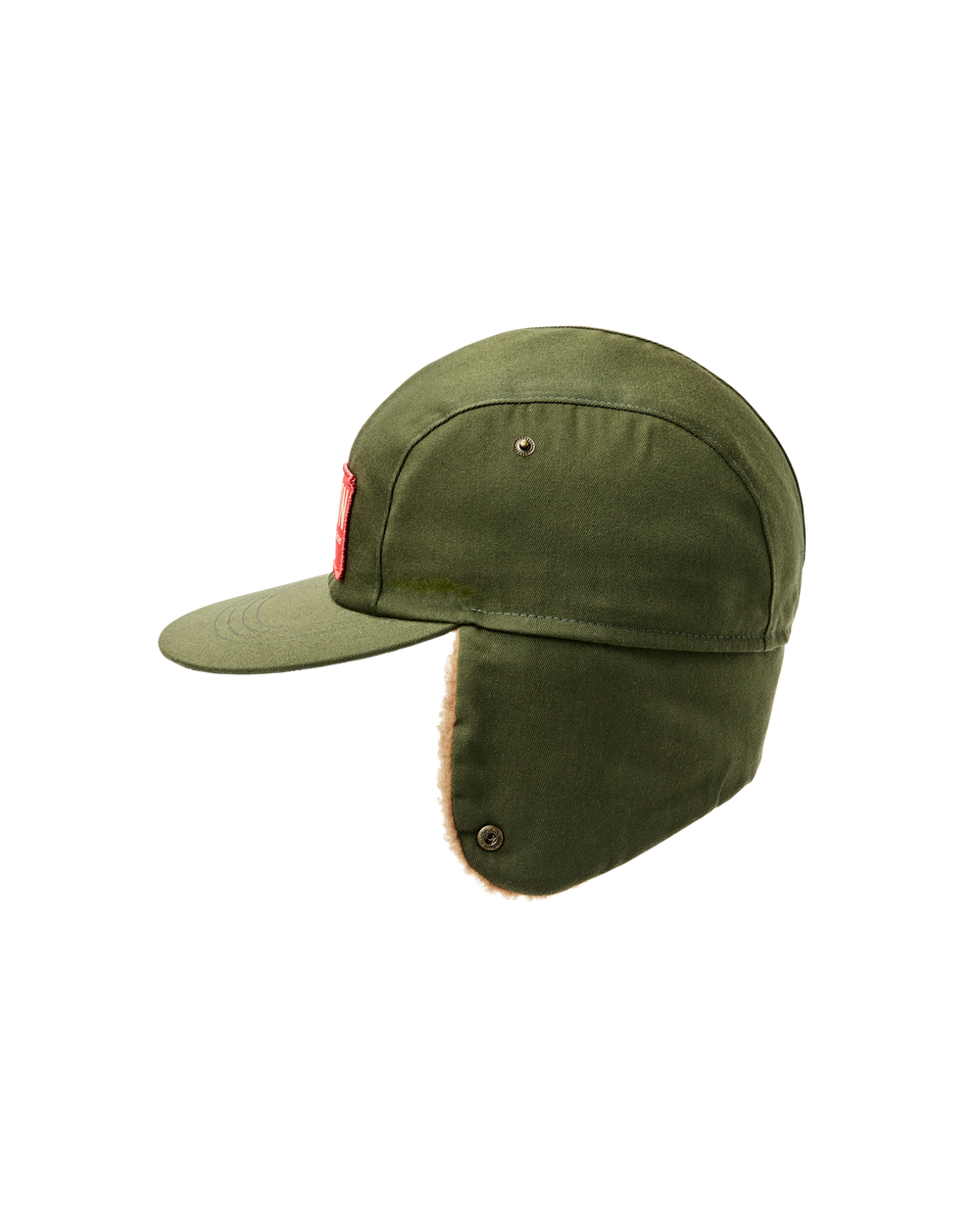 Fleece-Lined Flap Cap - Otter Green | Filson