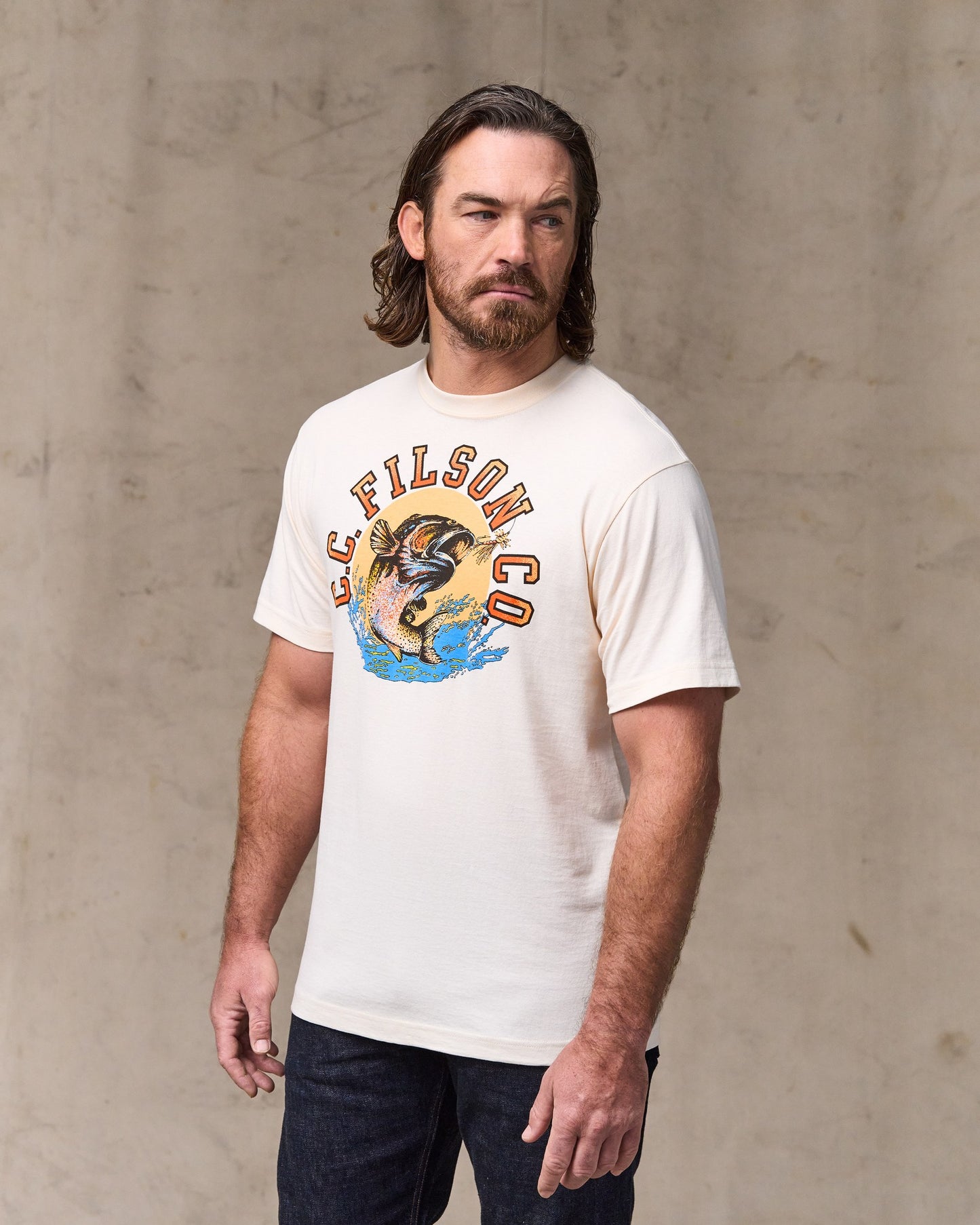 Dry Fly Graphic T-Shirt - Basswood