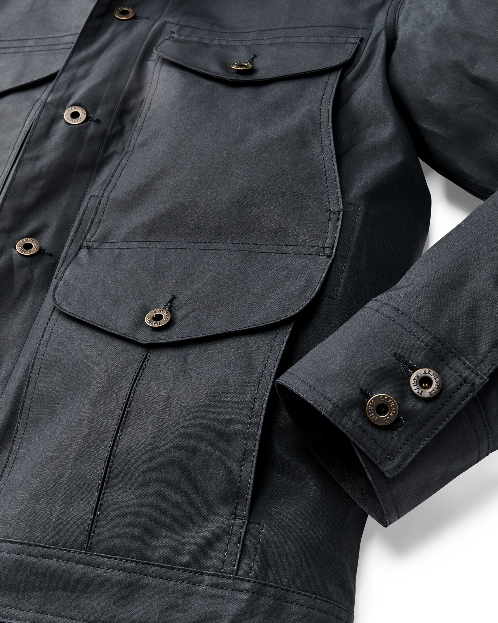 Dry Wax Journeyman Jacket - Navy