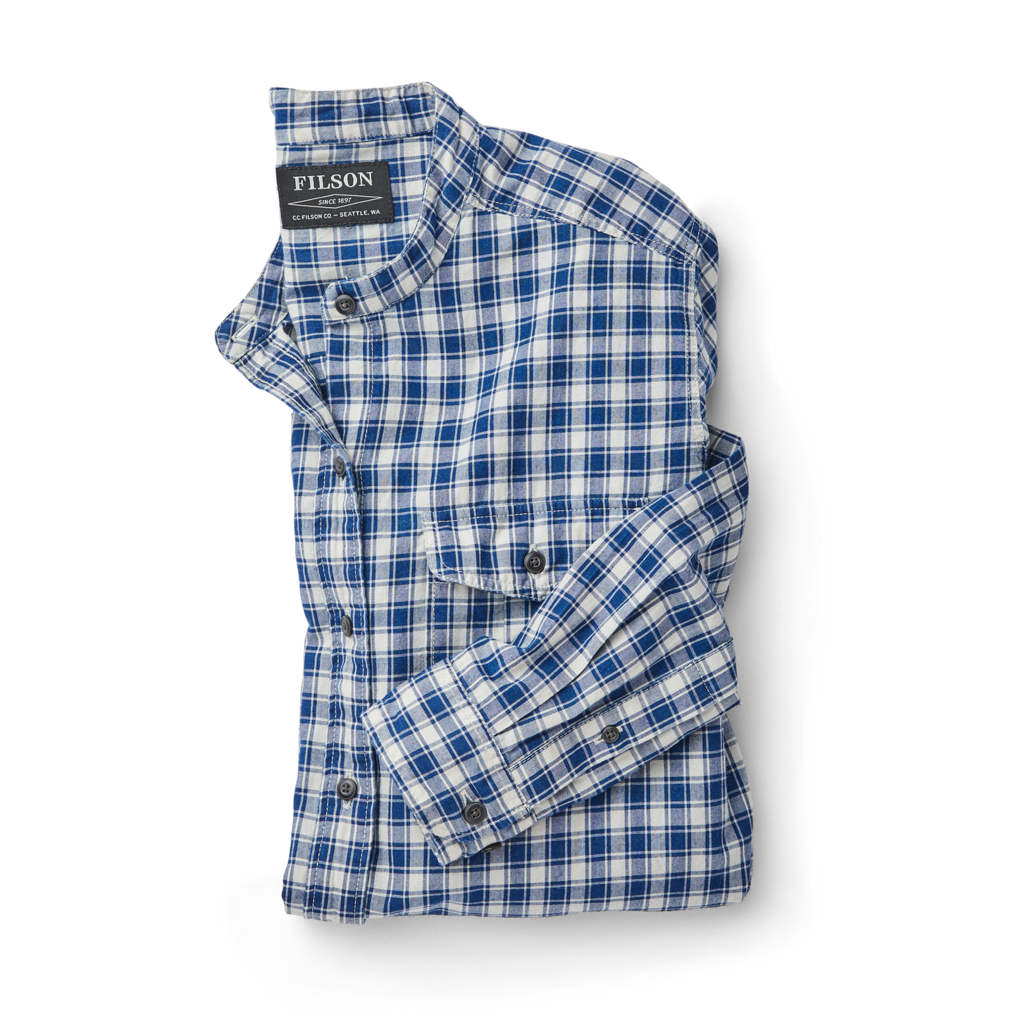 Women's Kadin Island Shirt - Indigo Chambray