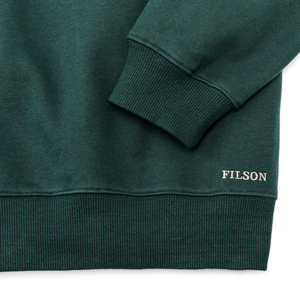 Alternate view of the Filson Prospector Crewneck Sweatshirt - Ponderosa Pine