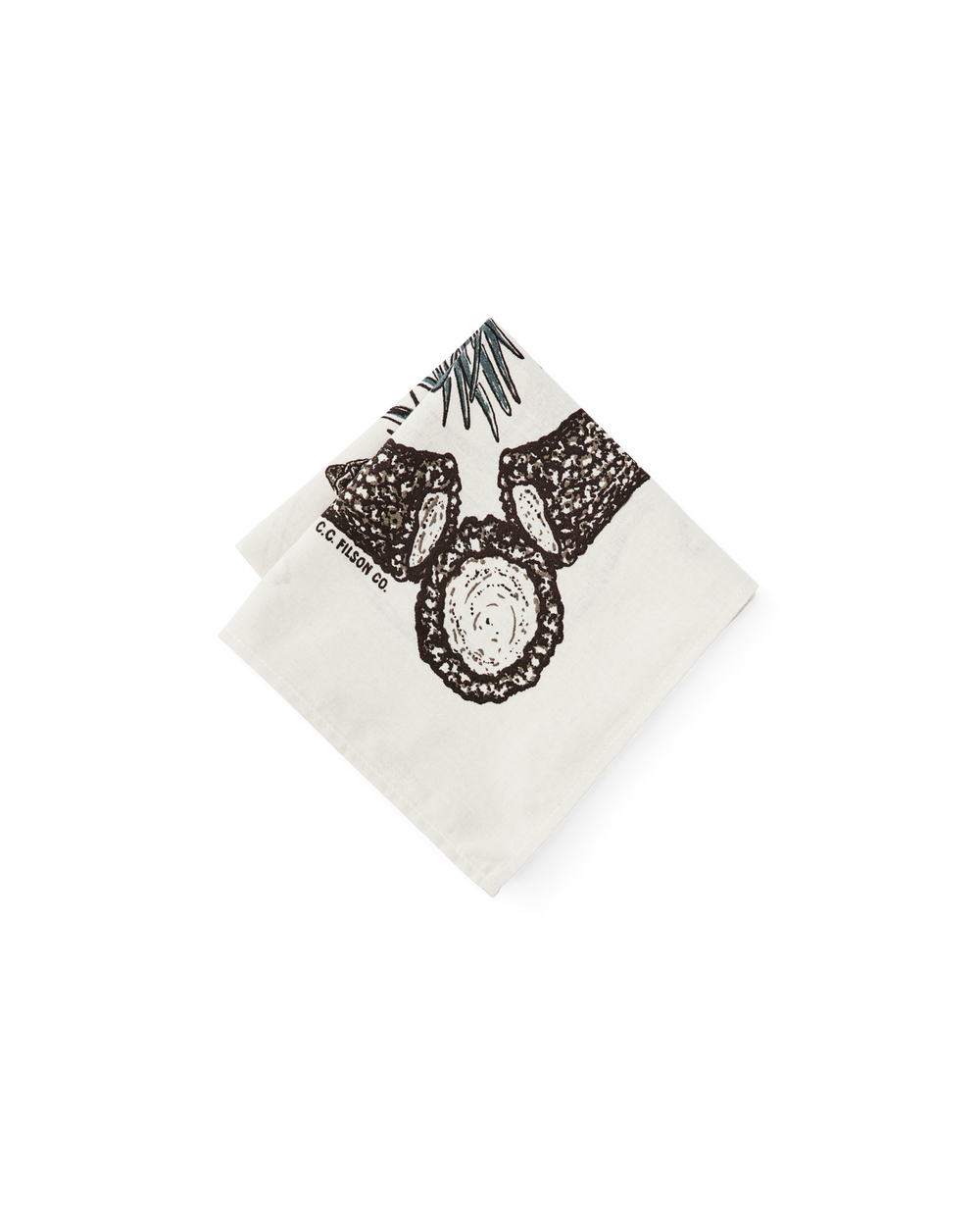 Alternate view of the Filson Shed Bandana - Khaki