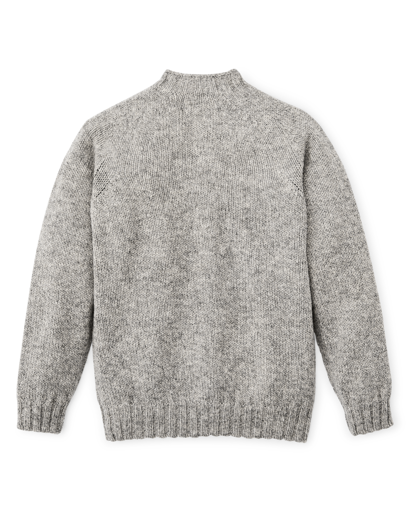 Heritage 3-gauge Wool Sweater - Oat Heather
