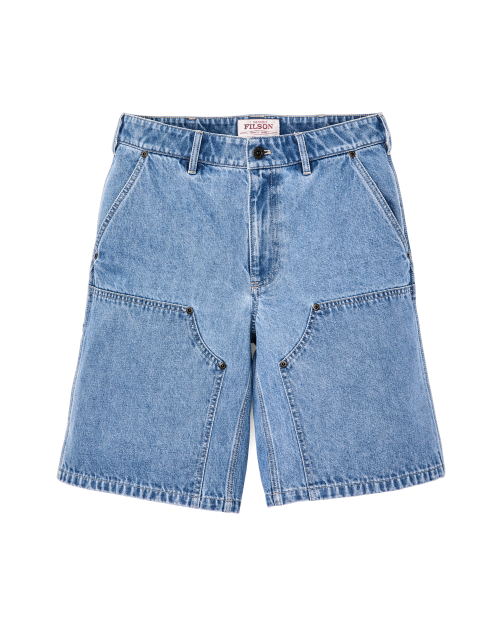 Women's 11-oz. Denim Work Shorts - Medium Indigo