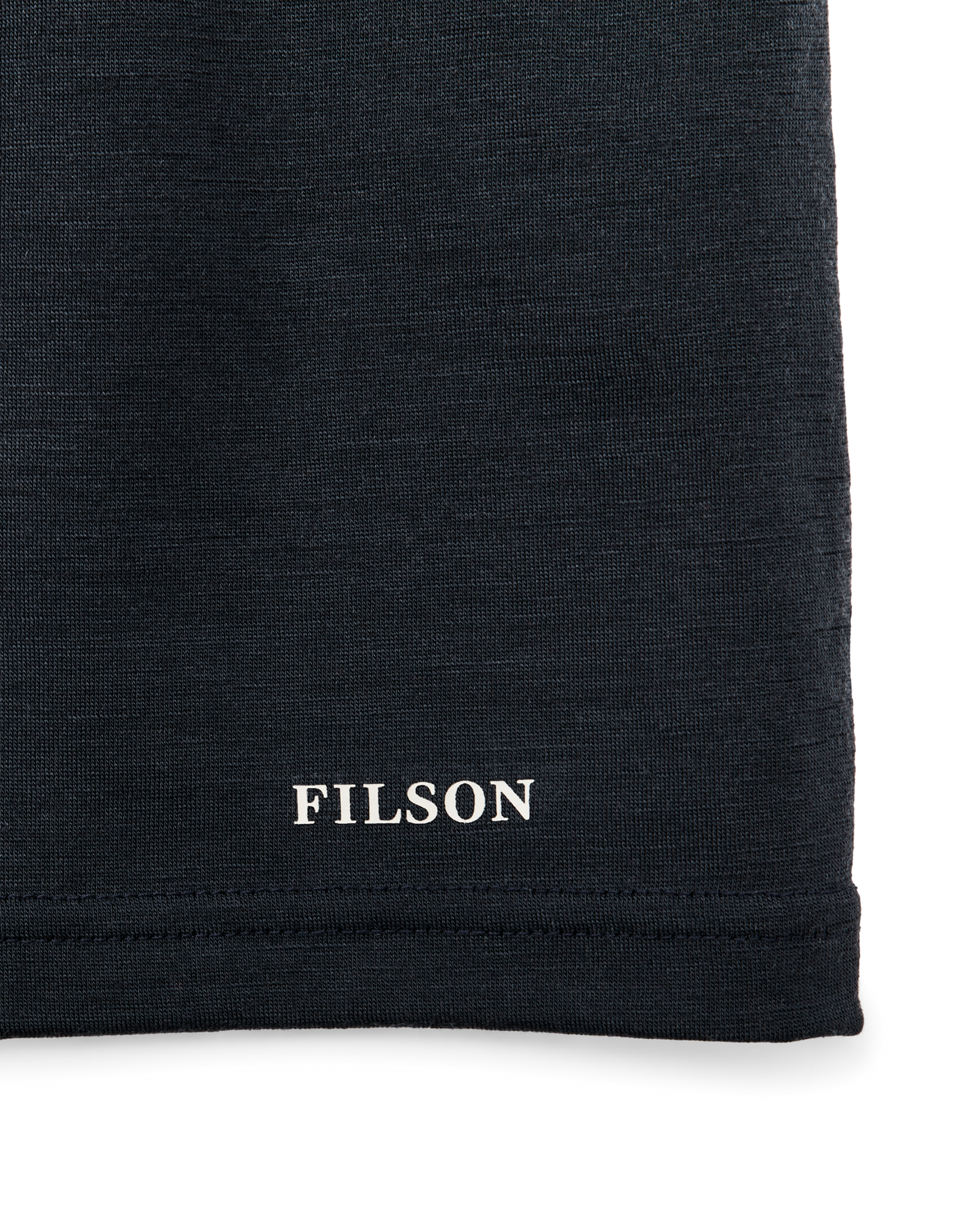 210g Merino Wool Short Sleeve Crewneck - Dark Navy