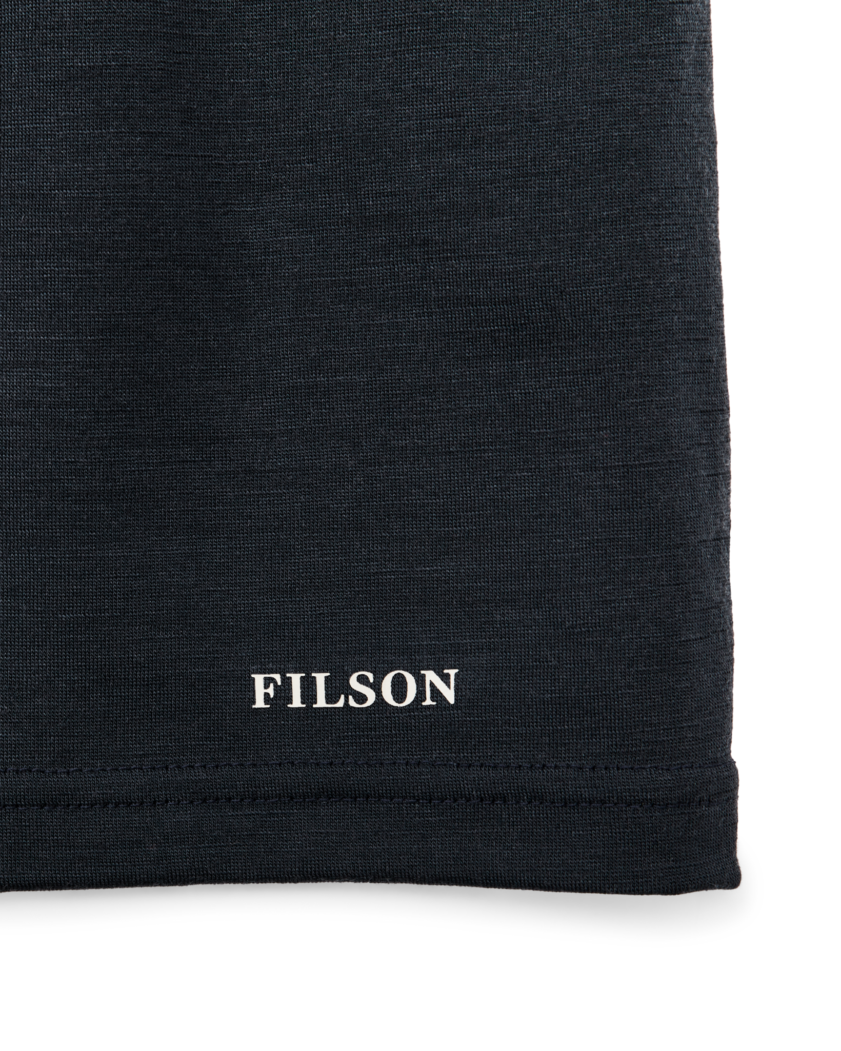 210g Merino Wool Short Sleeve Crewneck - Dark Navy