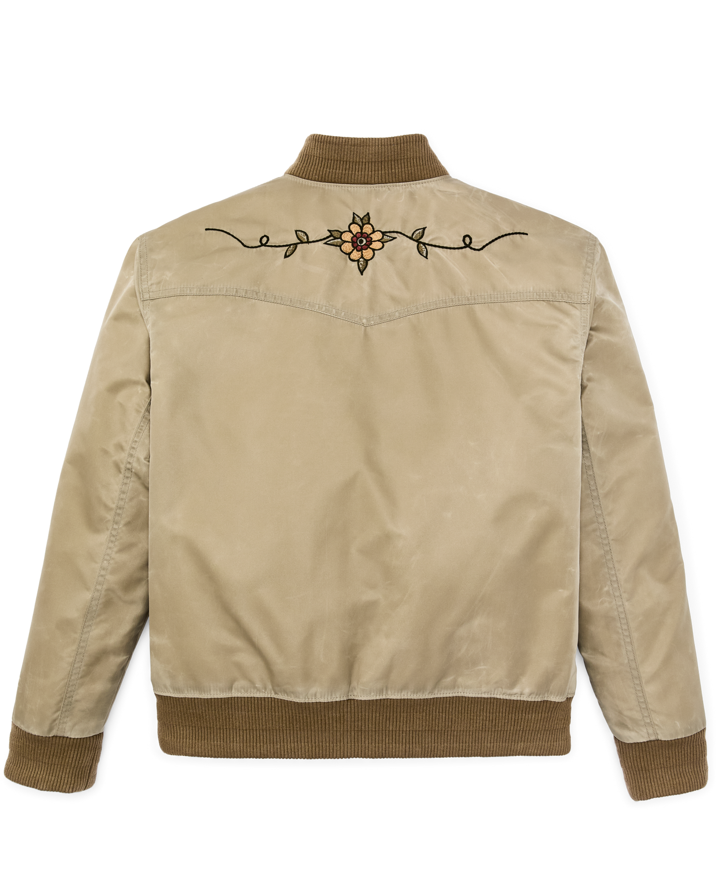Alternate view of the Filson Women's Western Satin Jacket - Silver Sage