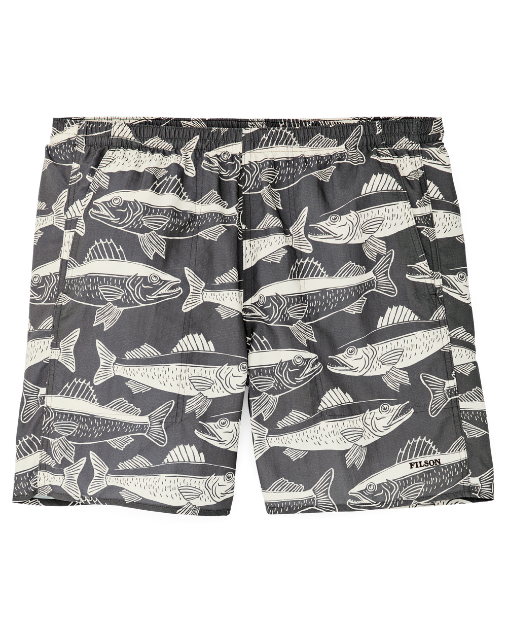 Oxbow Lake Trunks - Beluga Print