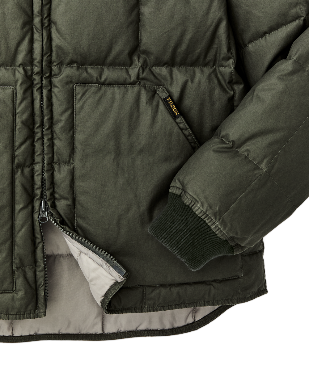 Heritage Cotton Down Jacket - Beluga