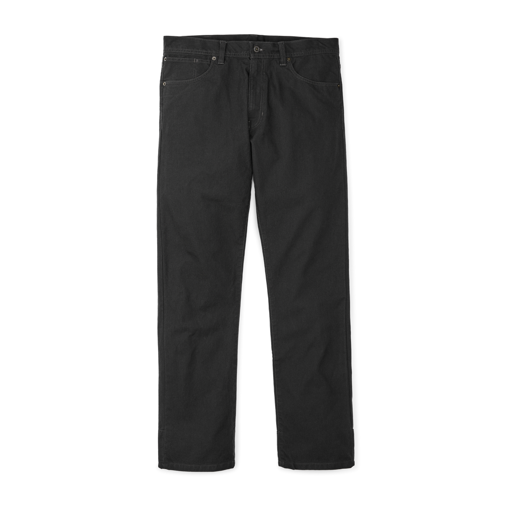 Dry Tin Cloth 5-Pocket Pants - Raven