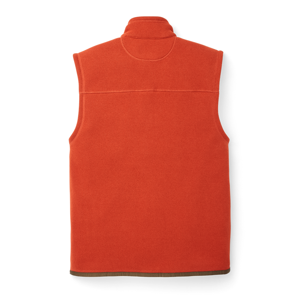 Alternate view of the Filson Ridgeway Fleece Vest - Canvas Back