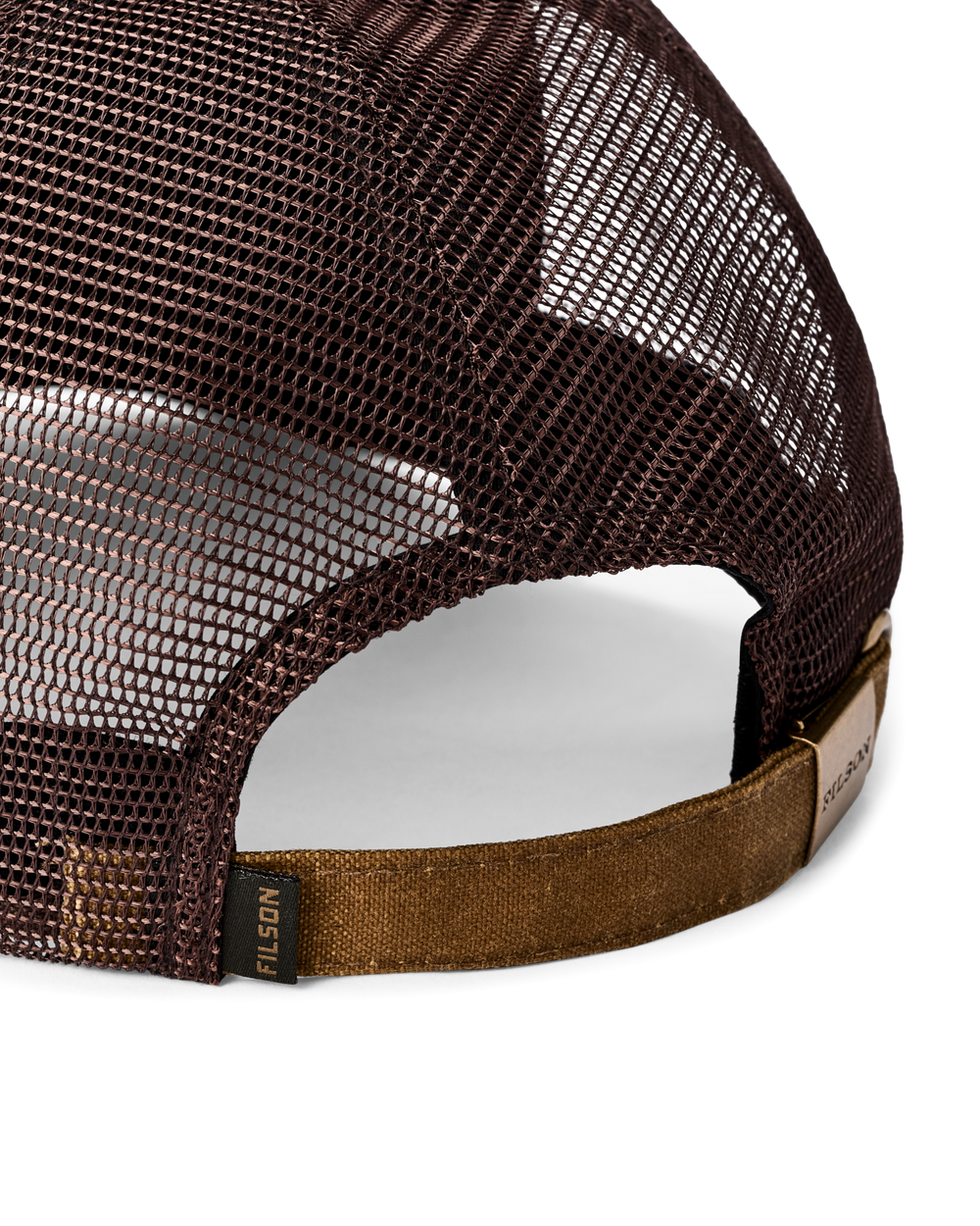 Tin Cloth Logger Mesh Cap - Dark Tan