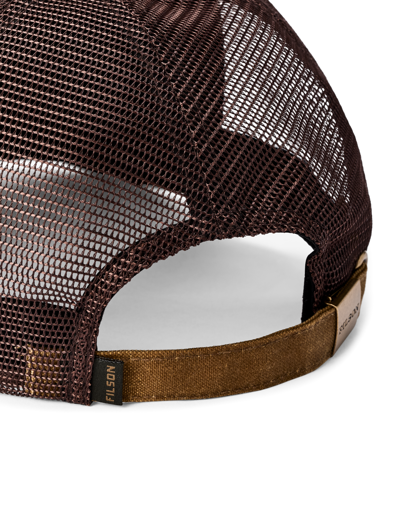 Tin Cloth Logger Mesh Cap - Dark Tan