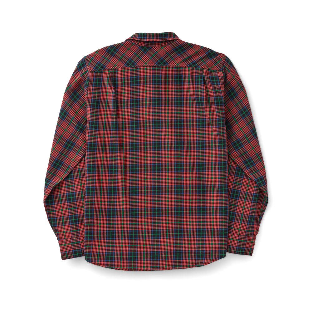 Alternate view of the Filson Scout Shirt - Black/red/green Plaid