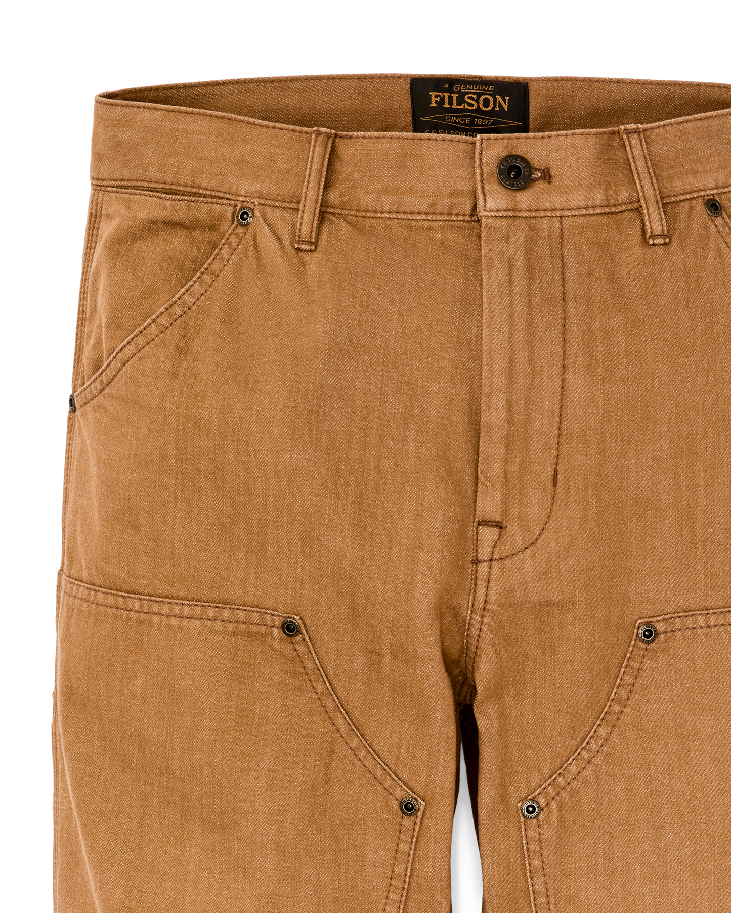 Alternate view of the Filson Women's 11-oz. Work Jeans - Harvest Tan