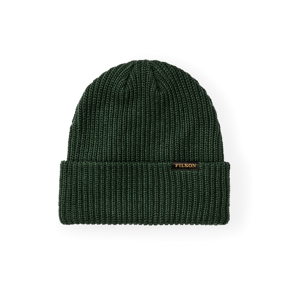 Front-facing image of the Filson Cotton Watch Cap - Hemlock