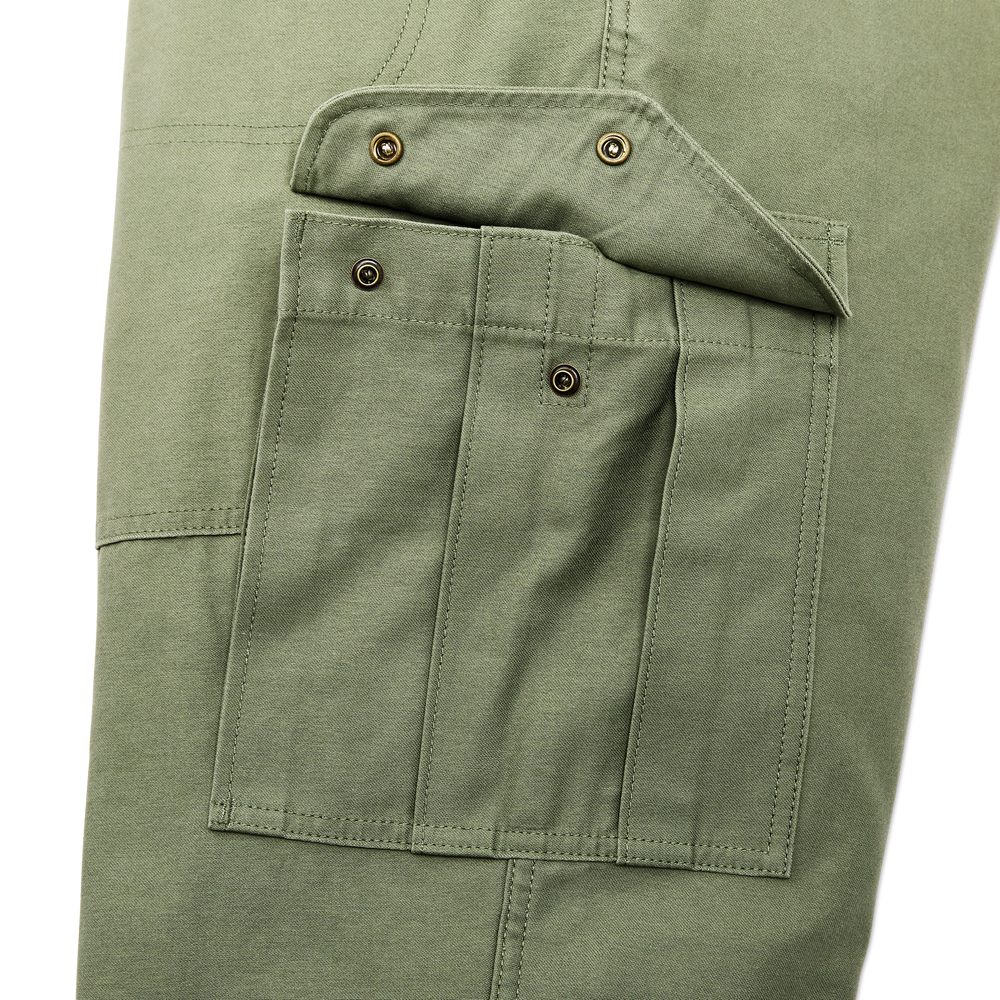 Alternate view of the Filson Field Cargo Pants - Washed Fatigue Green
