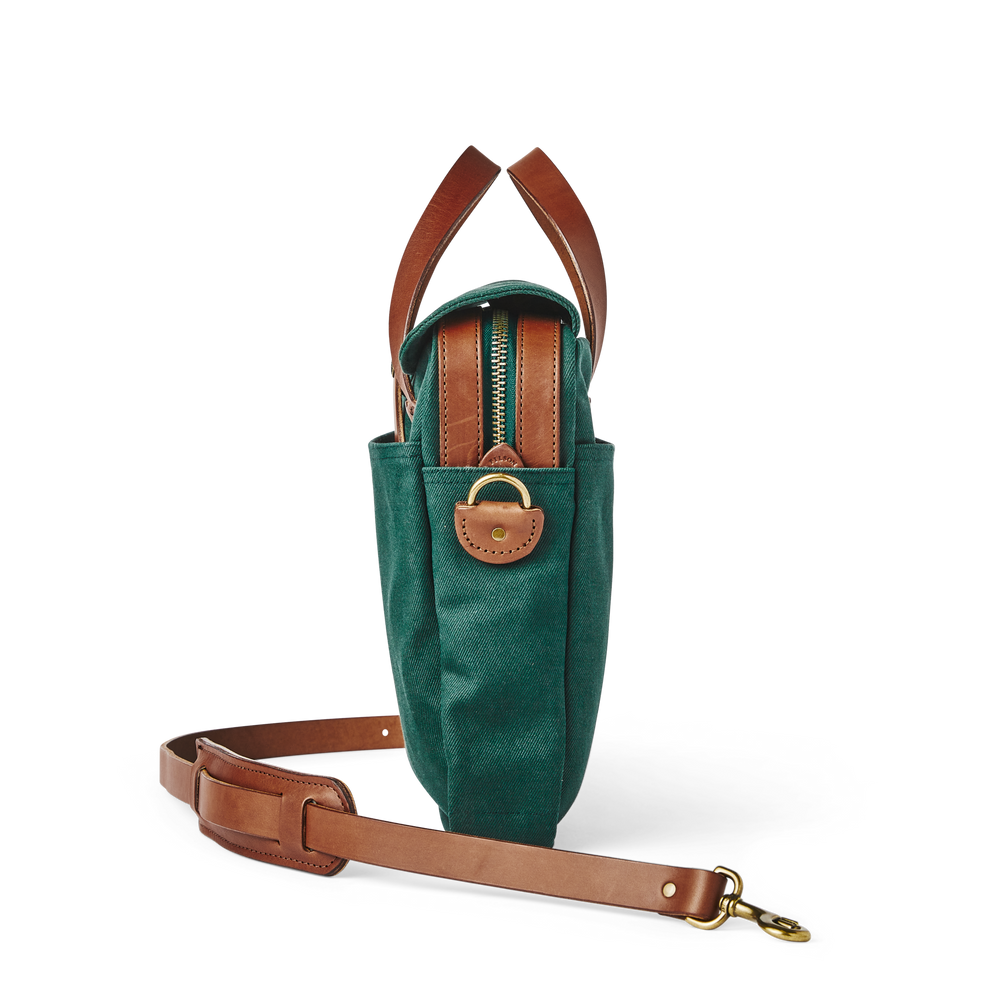 Alternate view of the Filson Original Briefcase - Hemlock