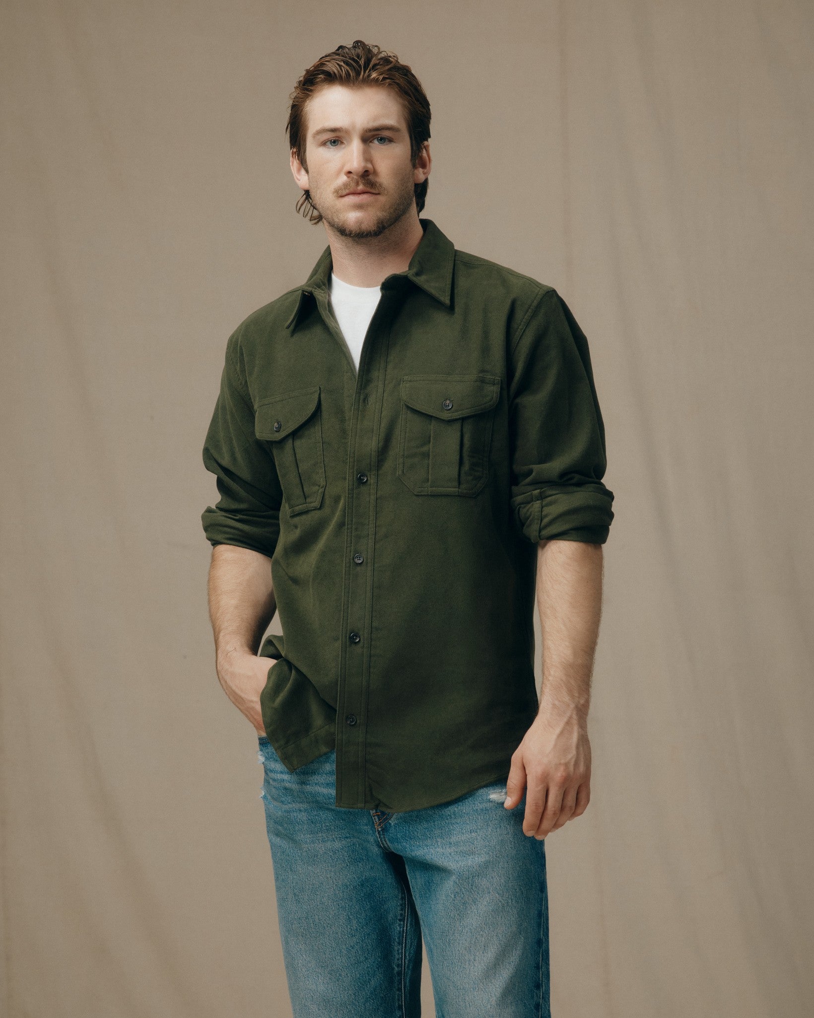 Men's Moleskin Seattle Shirt — Button Up Shirt | Filson