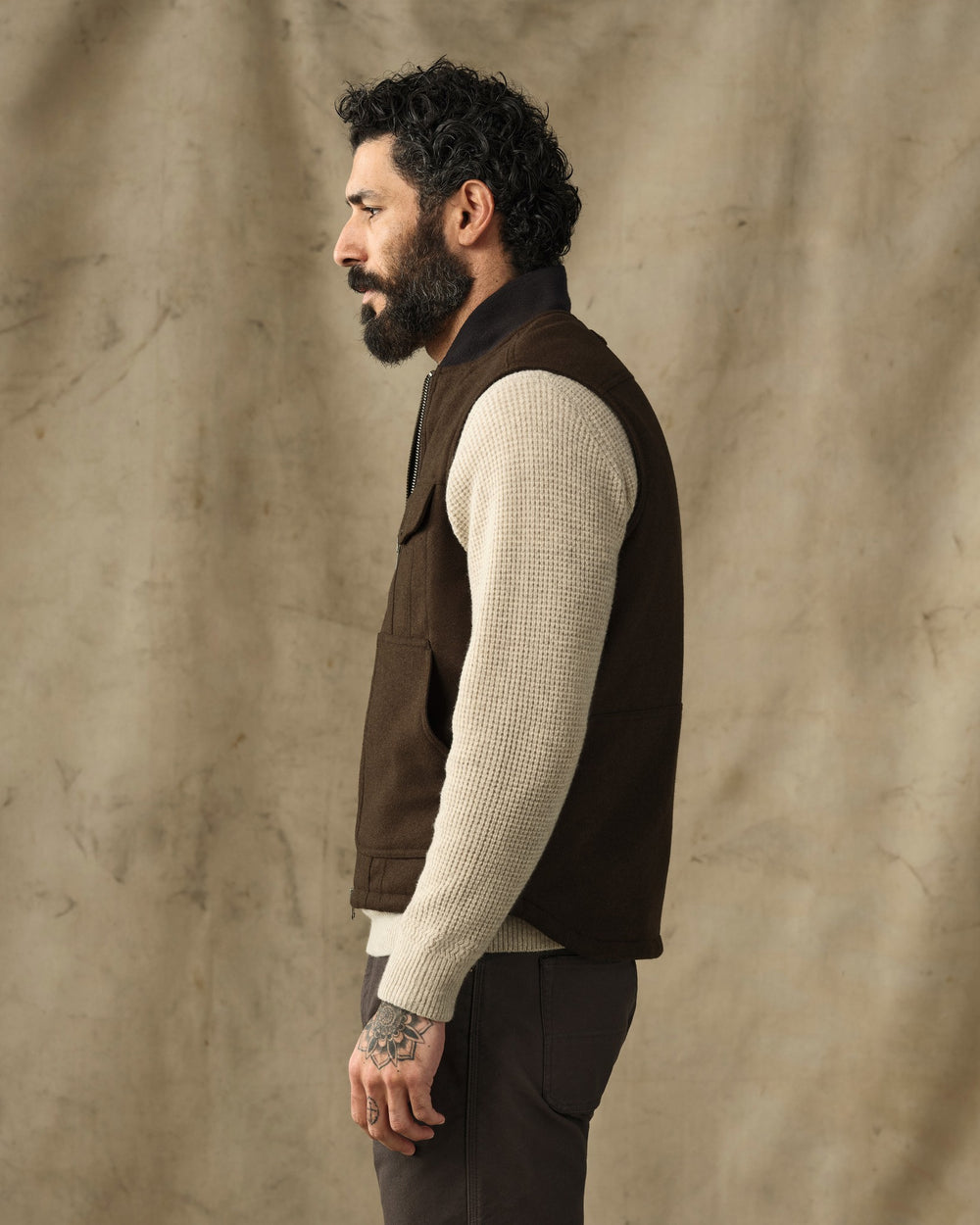 Spokane Insulated Work Vest - Beaver Brown