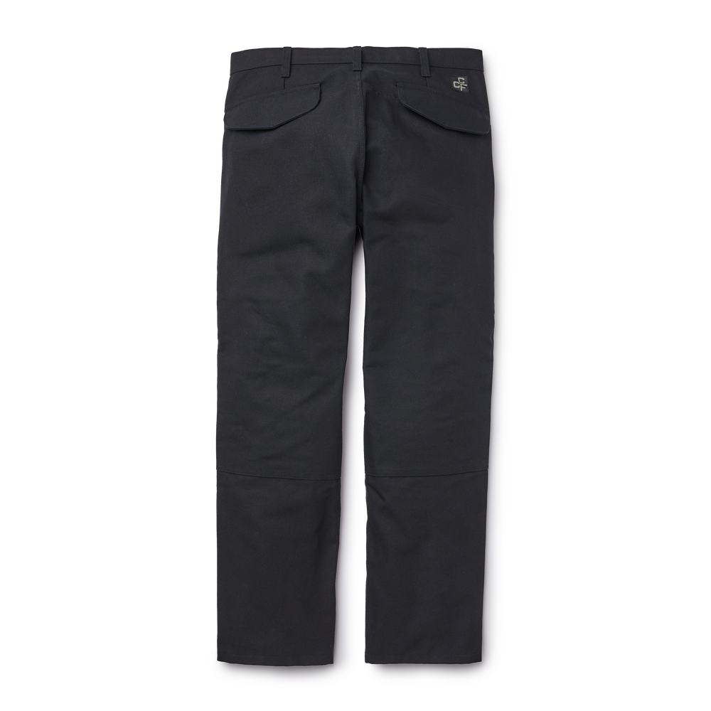 Ccf Double-layer Work Pants - Black