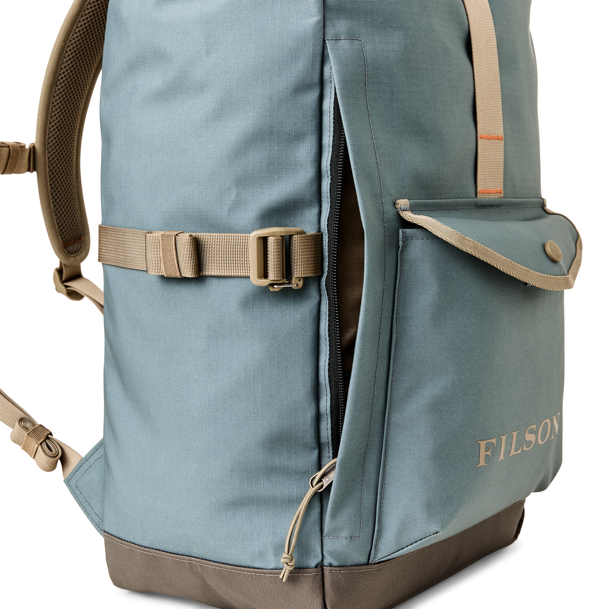 All-weather Backpack - Slate / Canteen / Covert | Filson All-weather Backpack - Slate / Canteen / Covert | Filson