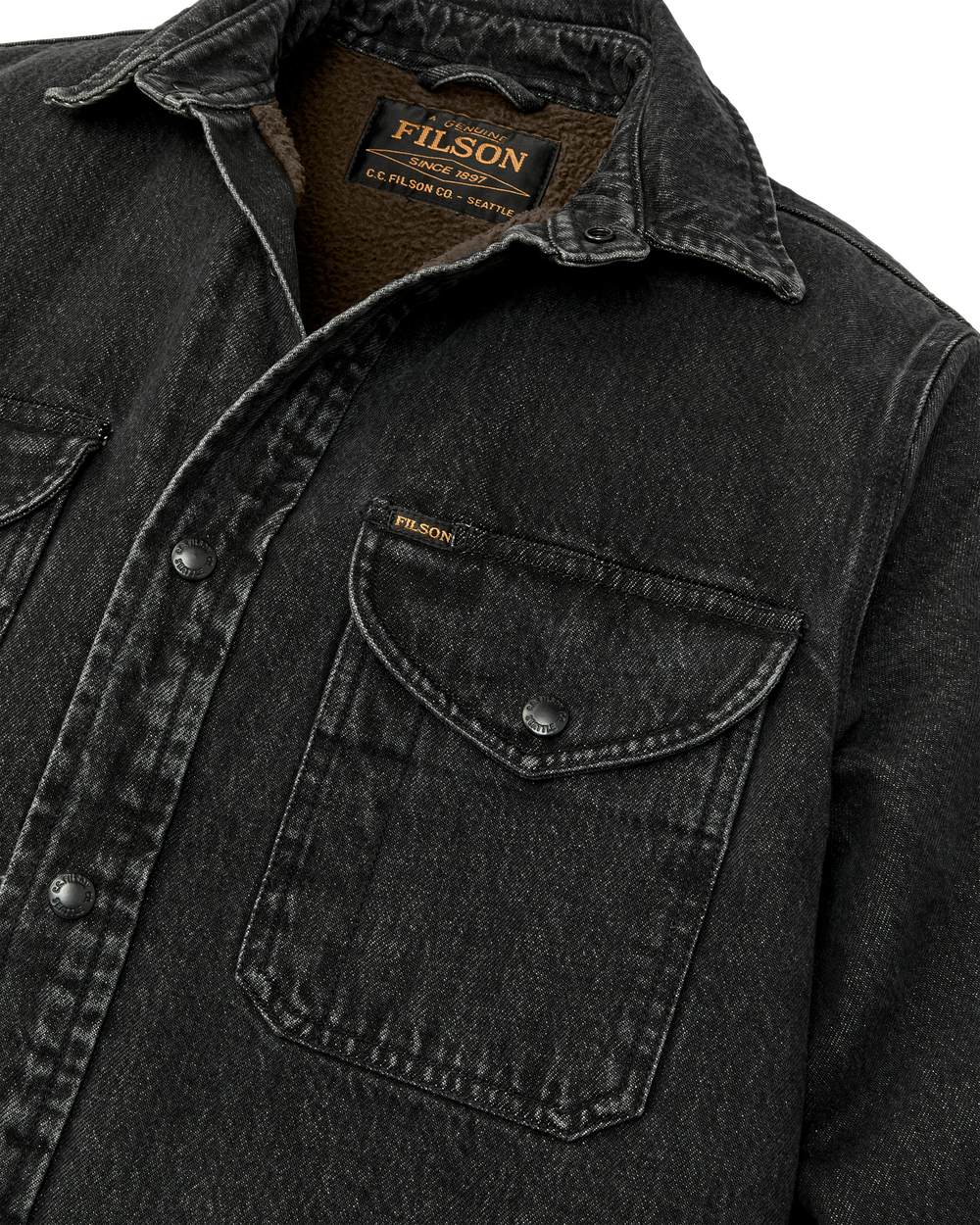 Denim Jac-Shirt - Vintage Black