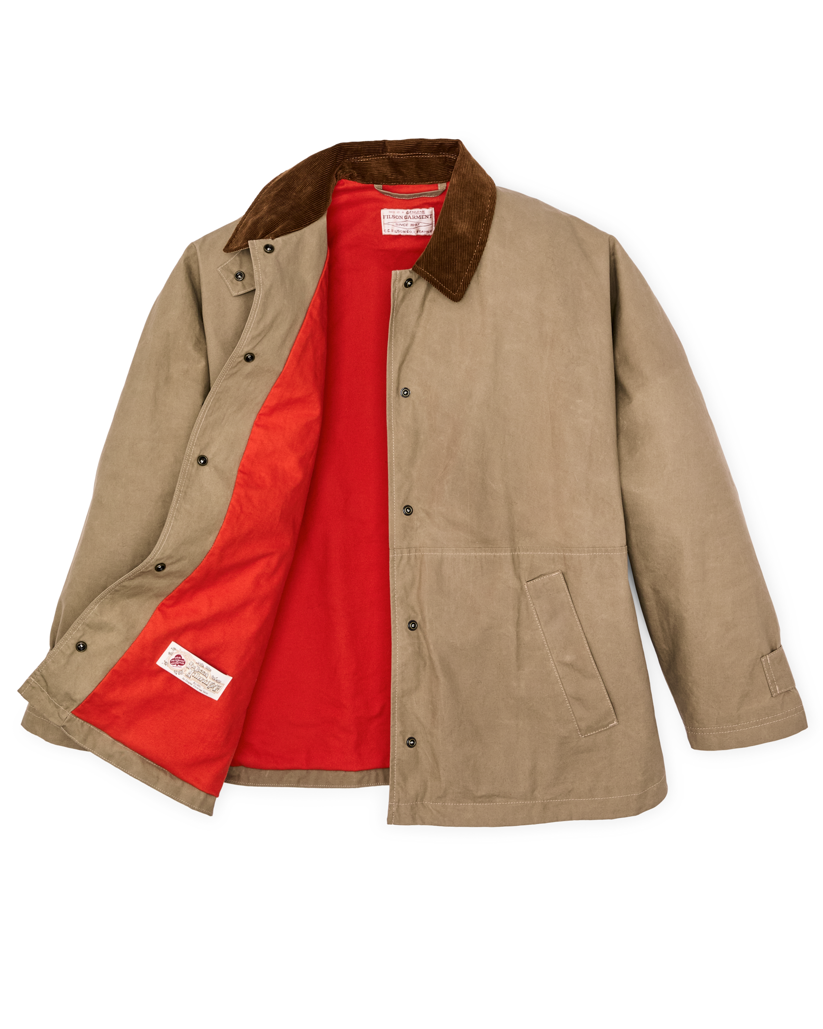 Women's Harbor Front Waxed Jacket - Marsh Tan
