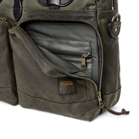 24 Hour Tin Cloth Briefcase - Otter Green