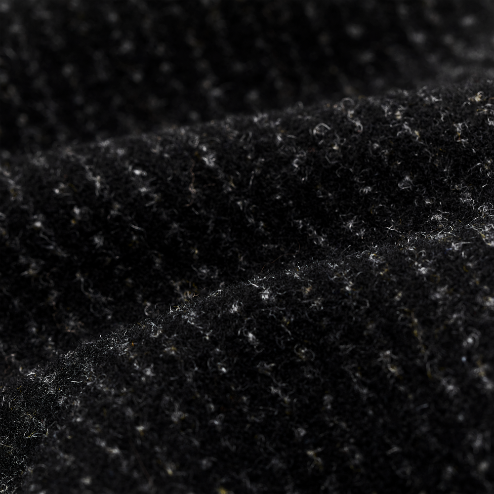 Alternate view of the Filson Lined Mackinaw Wool Packer Coat - Black Charcoal / Rope Stripe