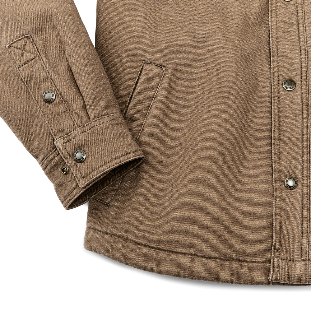 Alternate view of the Filson Fleece Lined Jac-shirt - Kangaroo
