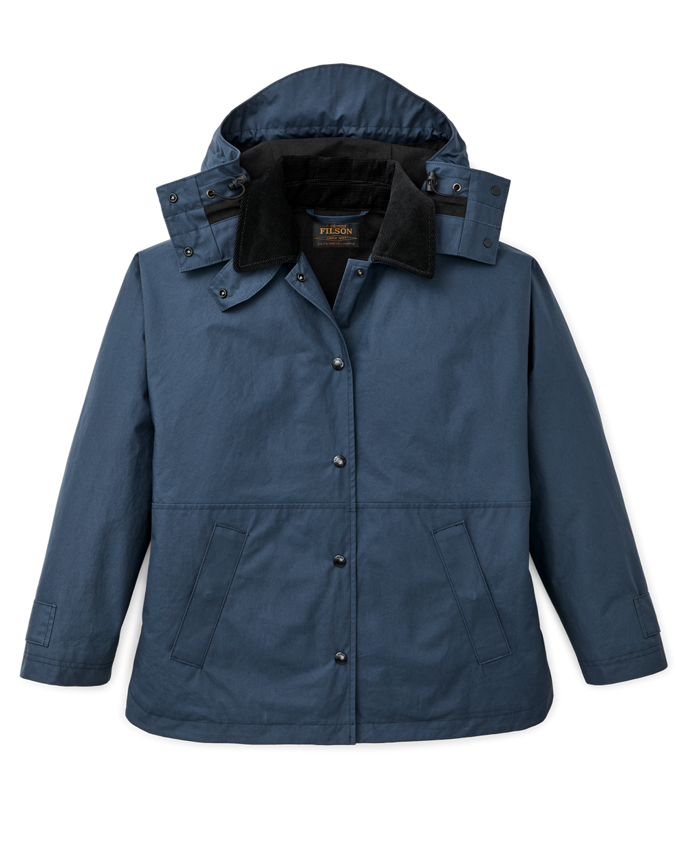 Women's Harbor Front Waxed Jacket - Navy