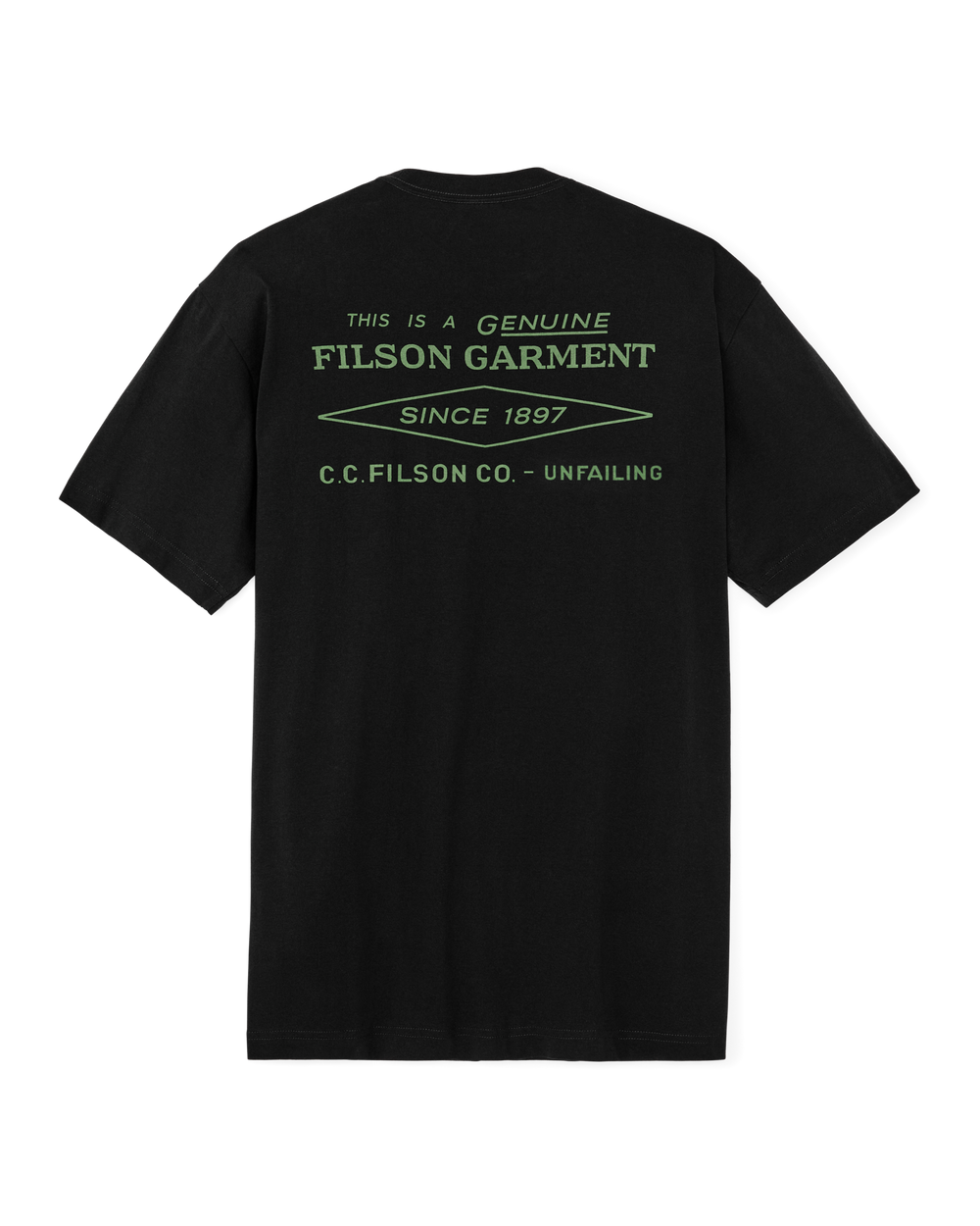 Alternate view of the Filson Diamond Graphic T-shirt - Black