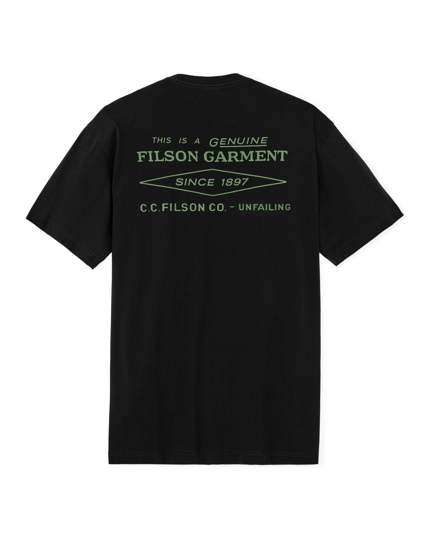 Alternate view of the Filson Diamond Graphic T-shirt - Black