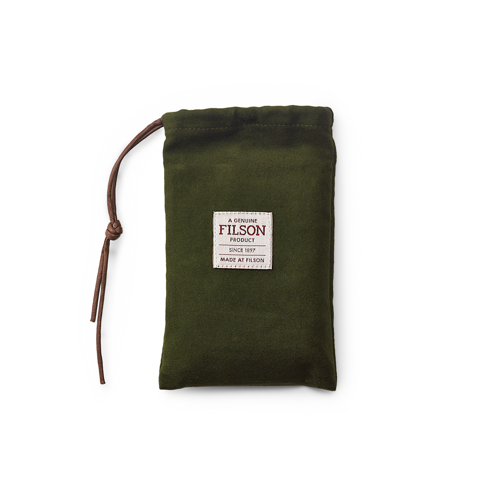 Alternate view of the Filson Bridle Leather Bi-fold Wallet - Brown Leather