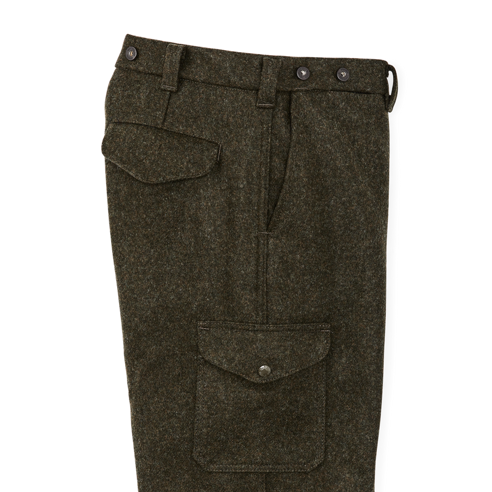 Alternate view of the Filson Mackinaw Wool Field Pants - Forest Green