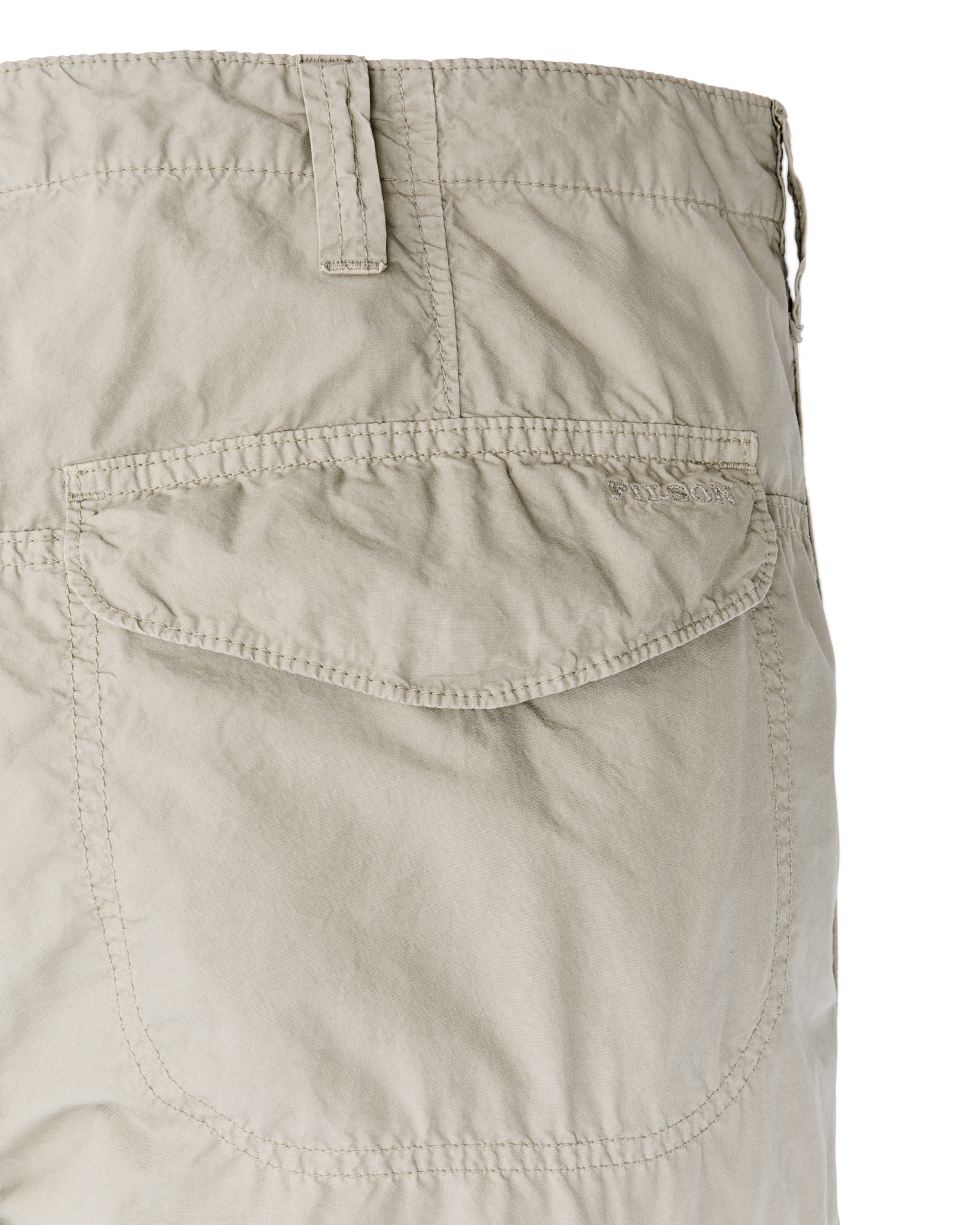 Tropical Poplin Cargo Pants - Dried Sage